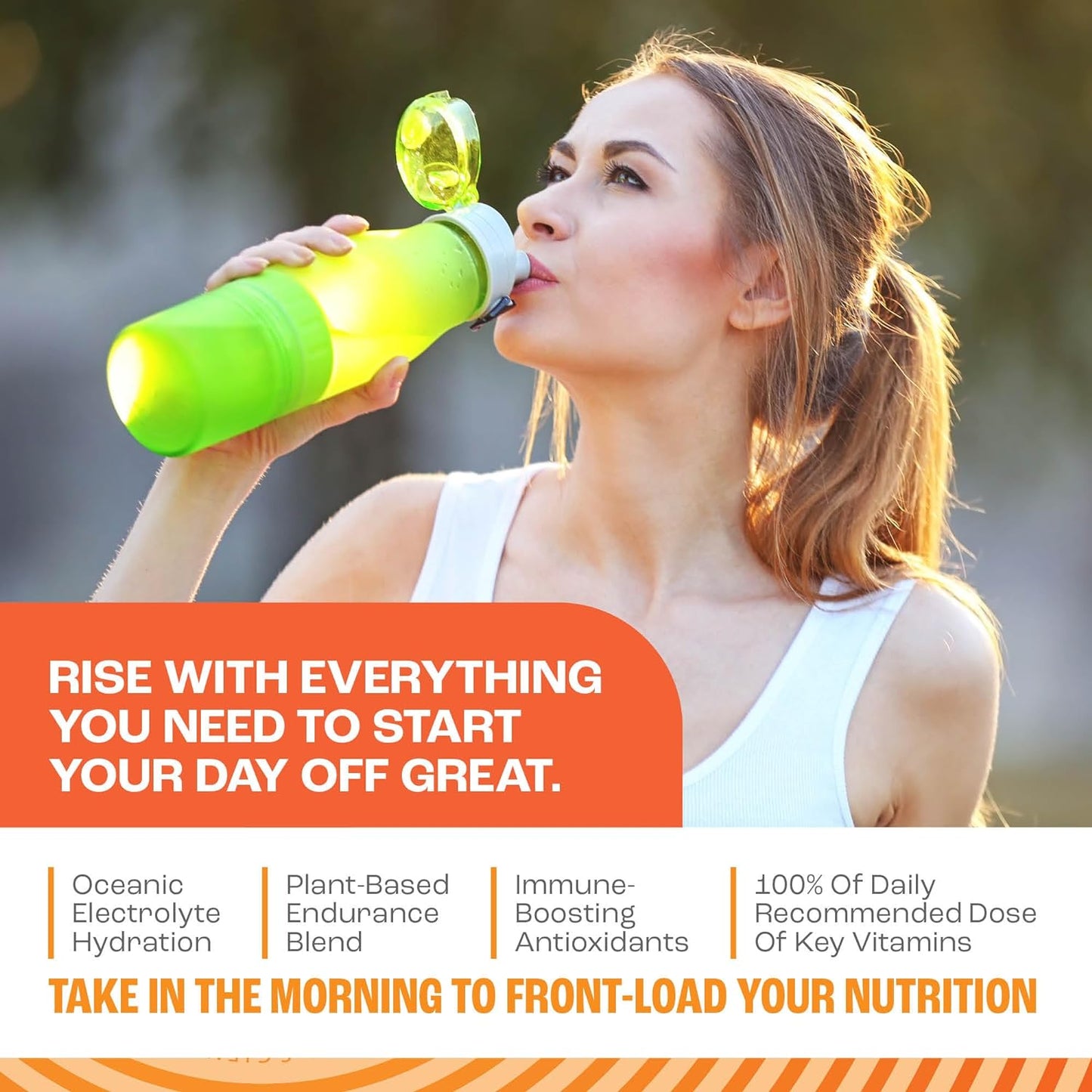 Zahler Mantra Rise, The Energy and Focus Supplement, Citrus Coconut Flavored, 30 Servings