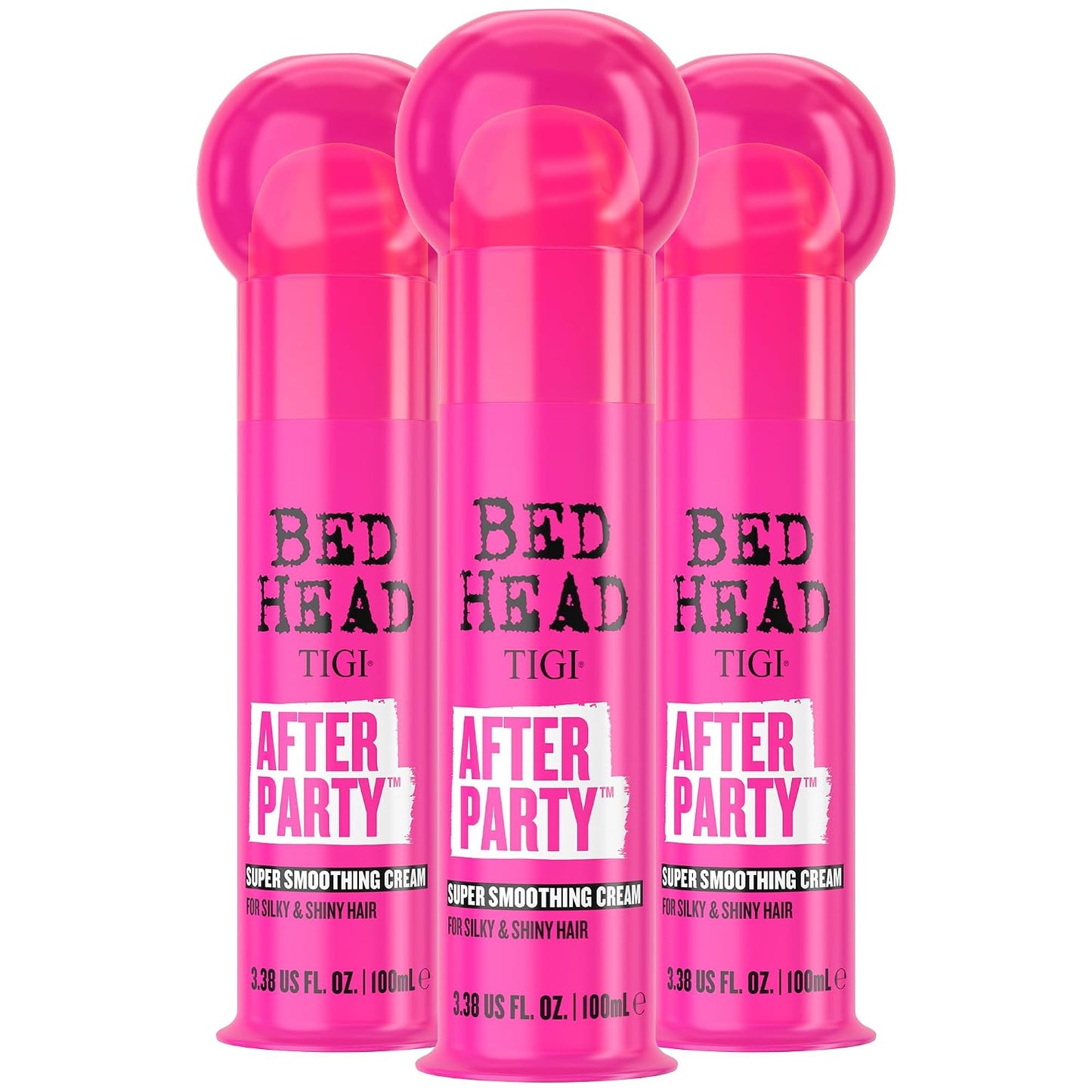 Tigi Bed Head After Party Smoothing Cream - 3.4 Ounce, Pack of 3
