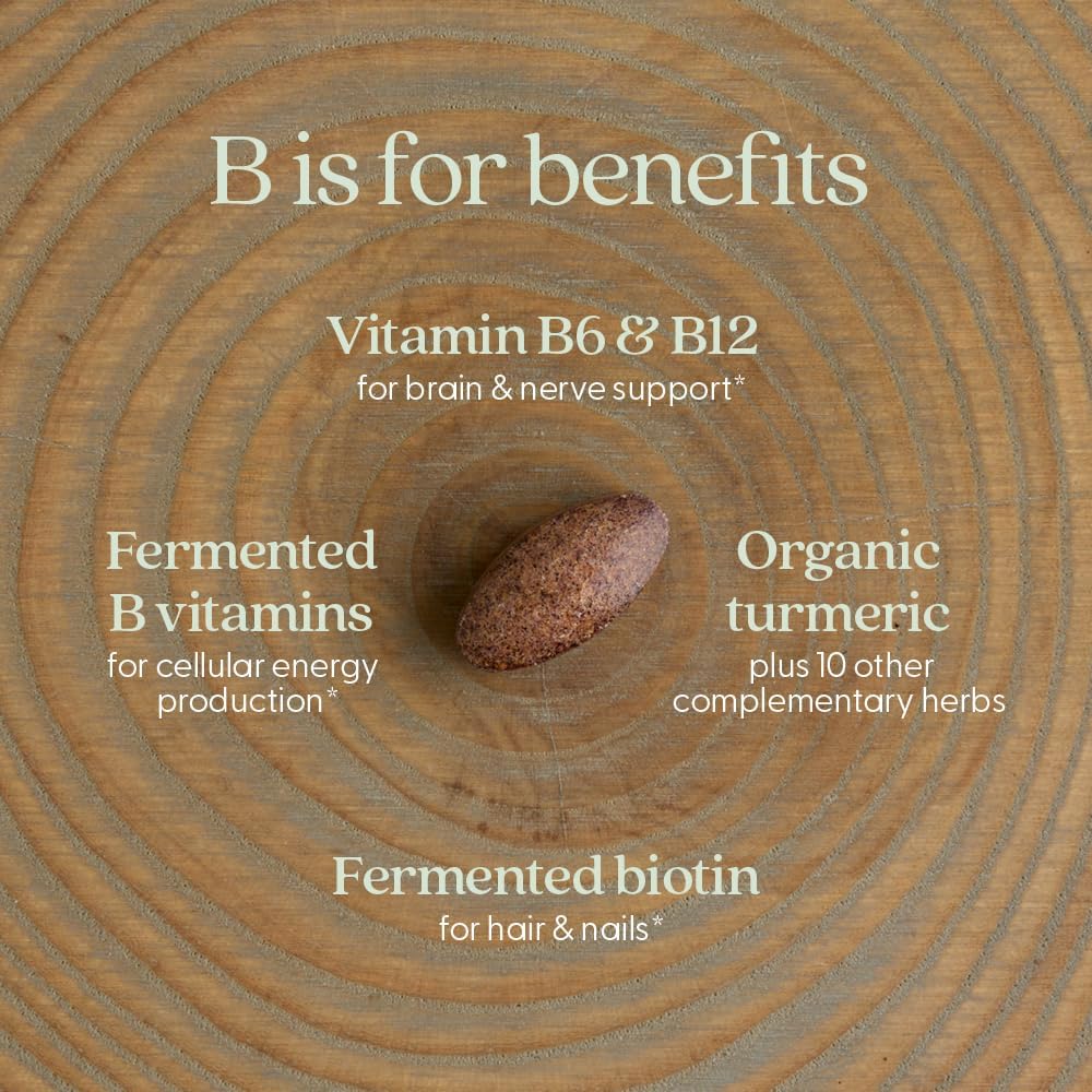 New Chapter Vitamin B Complex – Fermented Coenzyme -  30 count