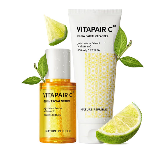 Nature Republic Vitapair C Glow Cleanser Serum Set - 5.07 fl oz