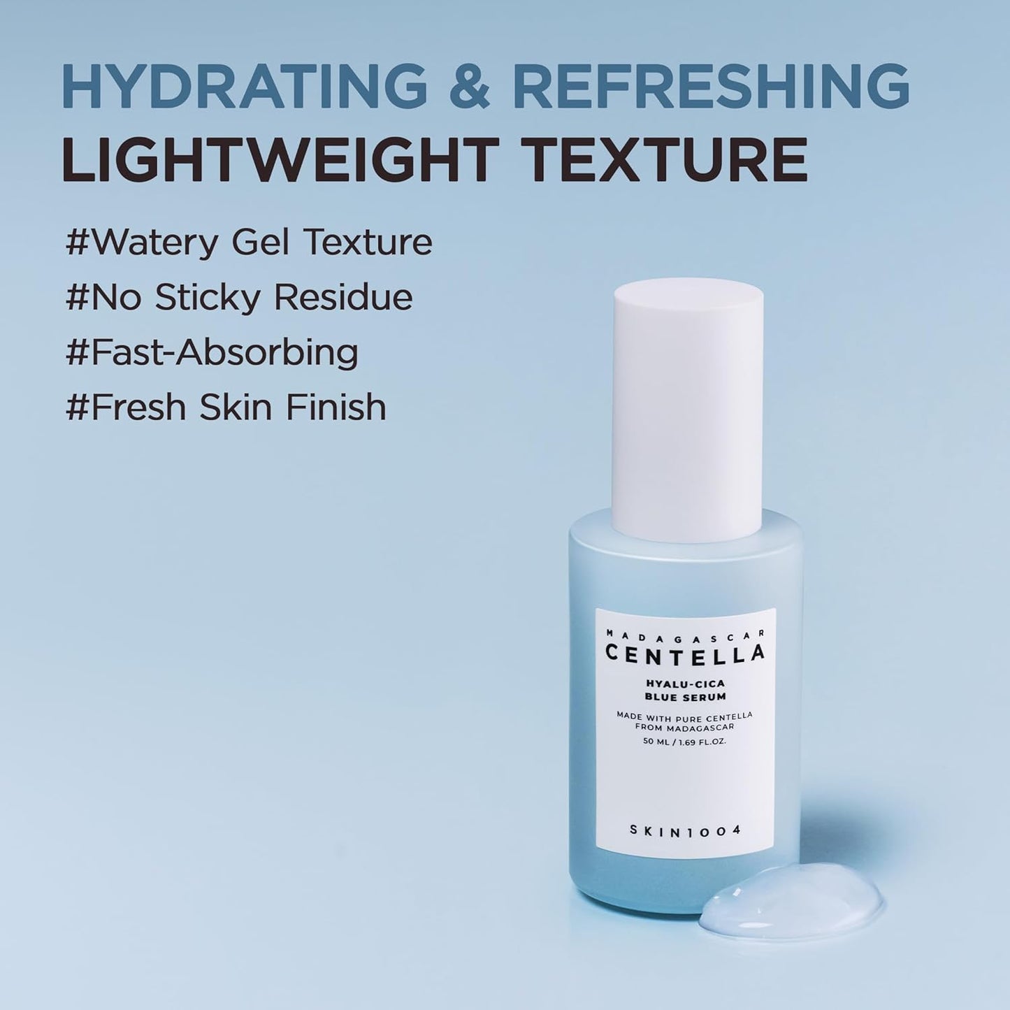 SKIN1004 Hyalu-Cica Blue Serum  - 1.69fl.oz