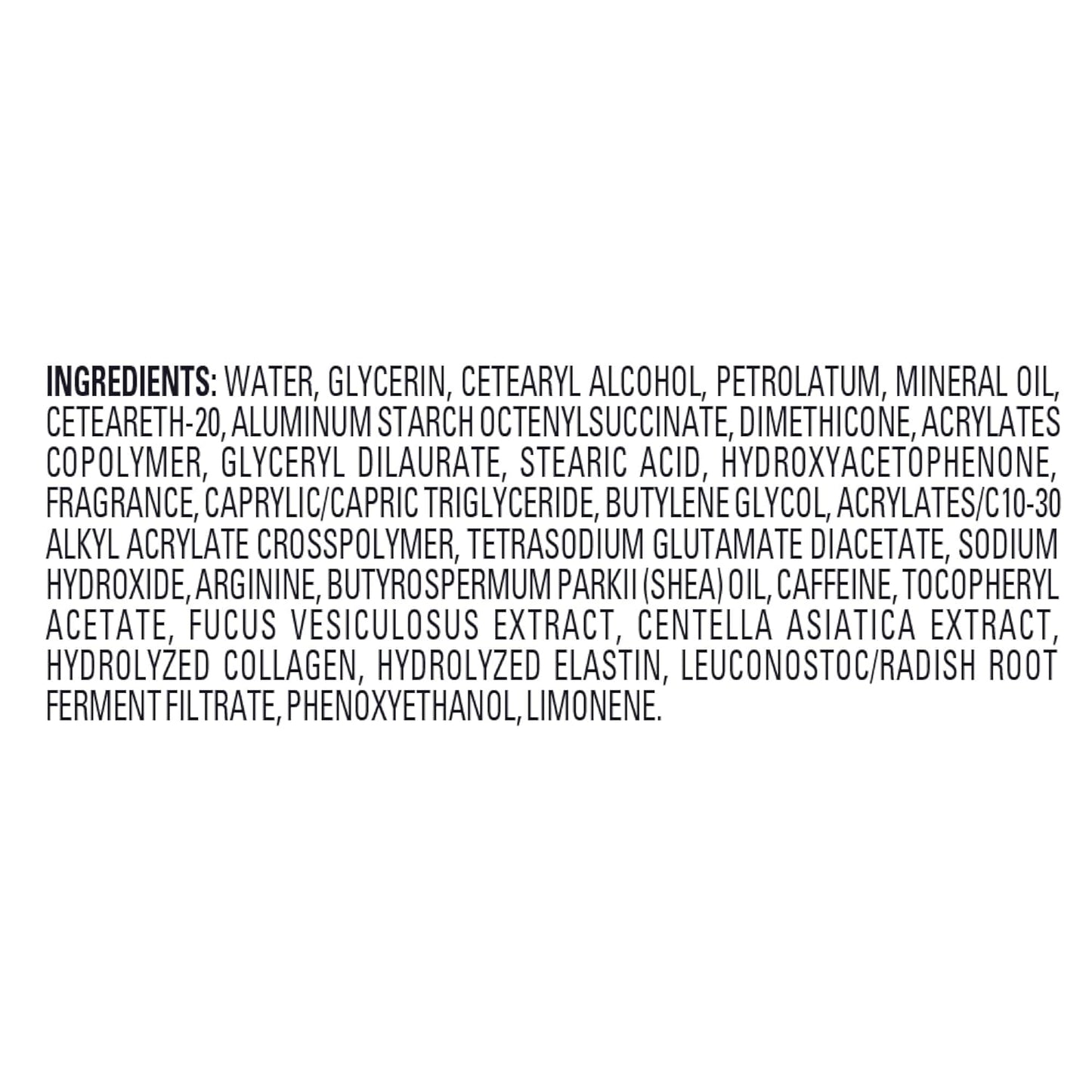 Jergens Skin Firming Body Lotion for Dry to Extra Dry Skin, 16.8 Oz