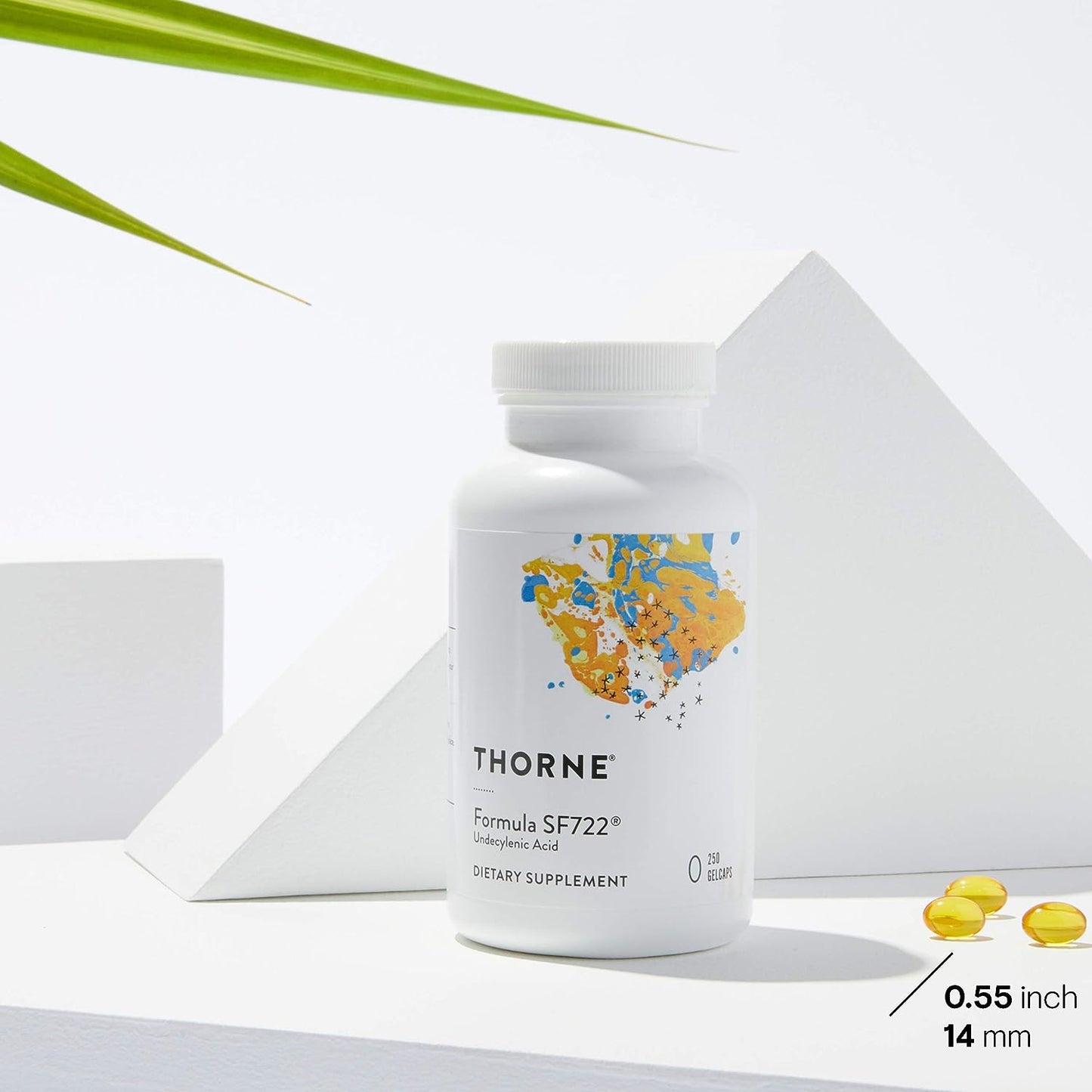 Thorne Undecylenic Acid Fatty Acid Support for a Healthy  250 Gelcaps
