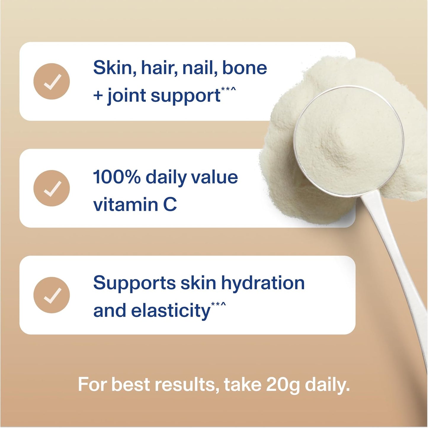 Vital Proteins Collagen Peptides Advanced   - Vanilla Flavor Powder, 21oz