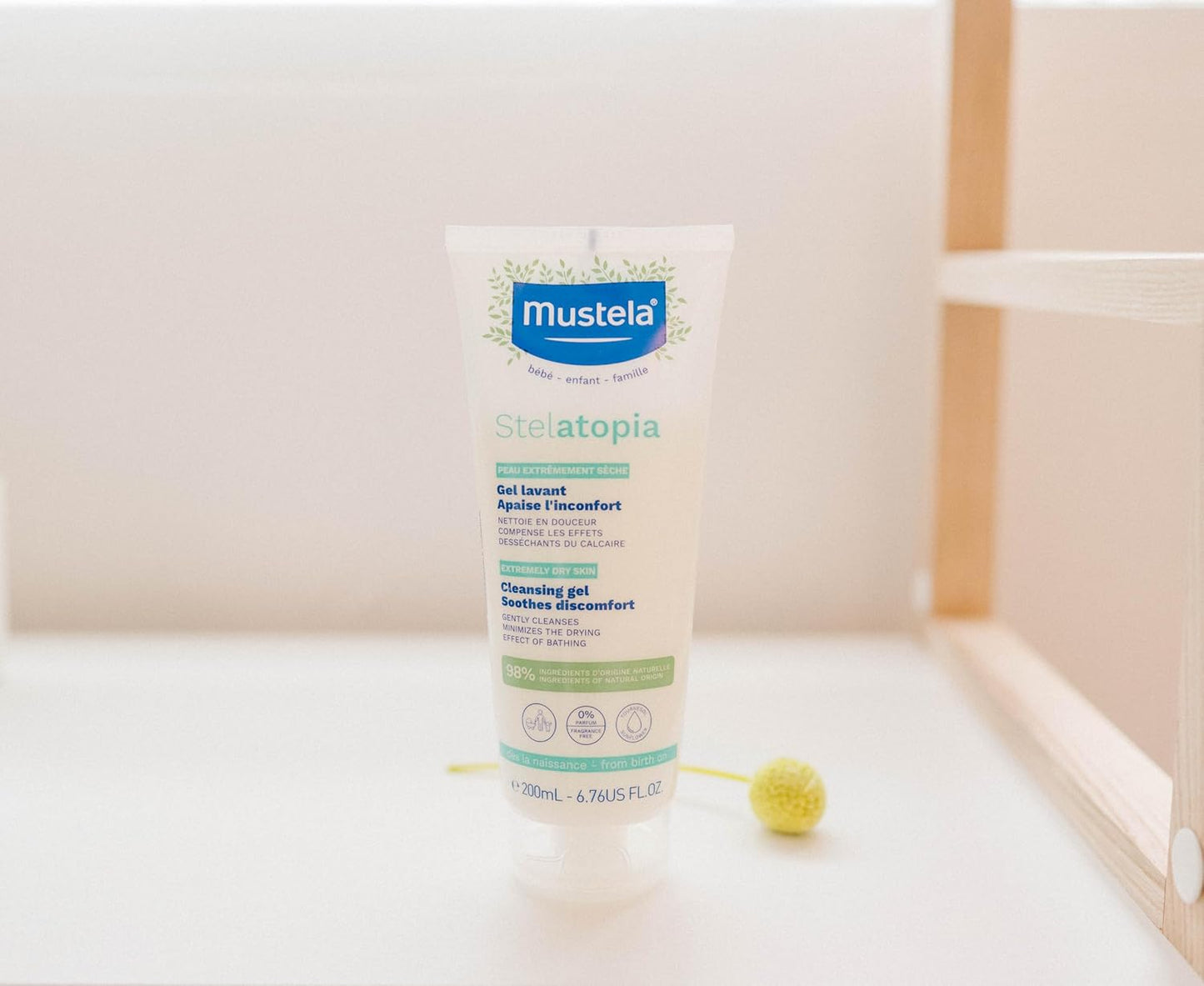 Mustela Stelatopia Eczema-Prone Skin Cleansing Gel 6.76fl oz