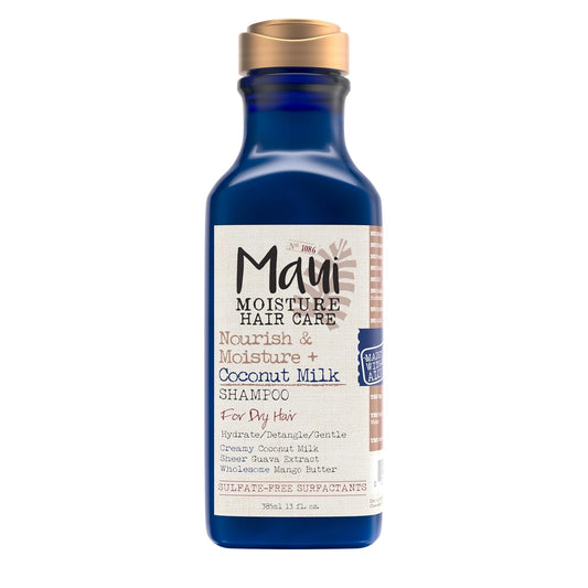 Maui Moisture Nourish & Moisture + Coconut Milk Shampoo -13 fl oz