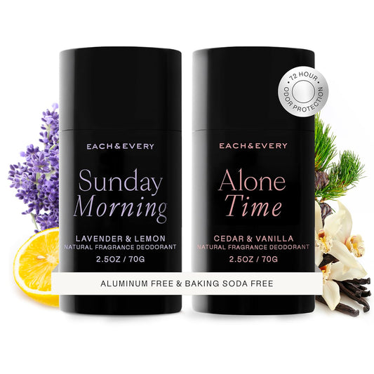 Each & Every Aluminum Free Deodorant - 2.5oz, 2 Pack