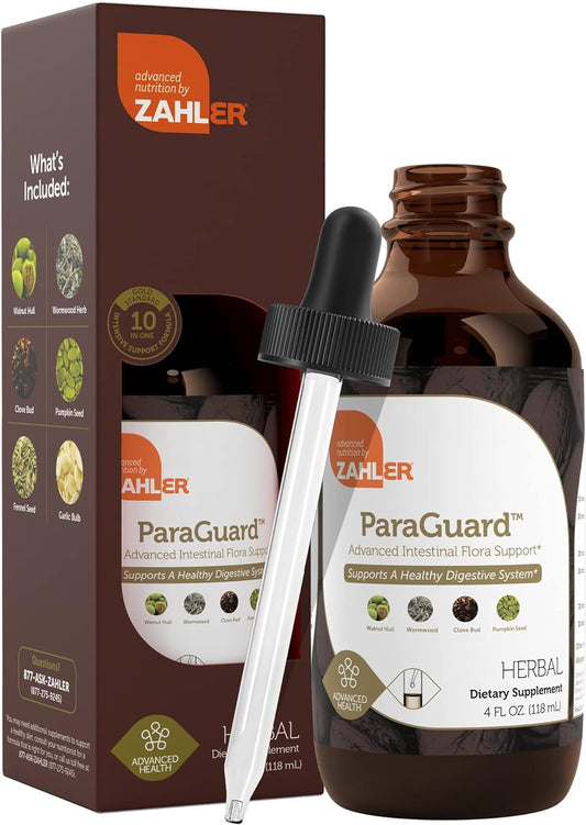 Zahler - ParaGuard Liquid Drops - Gut Health Supplement  4 oz