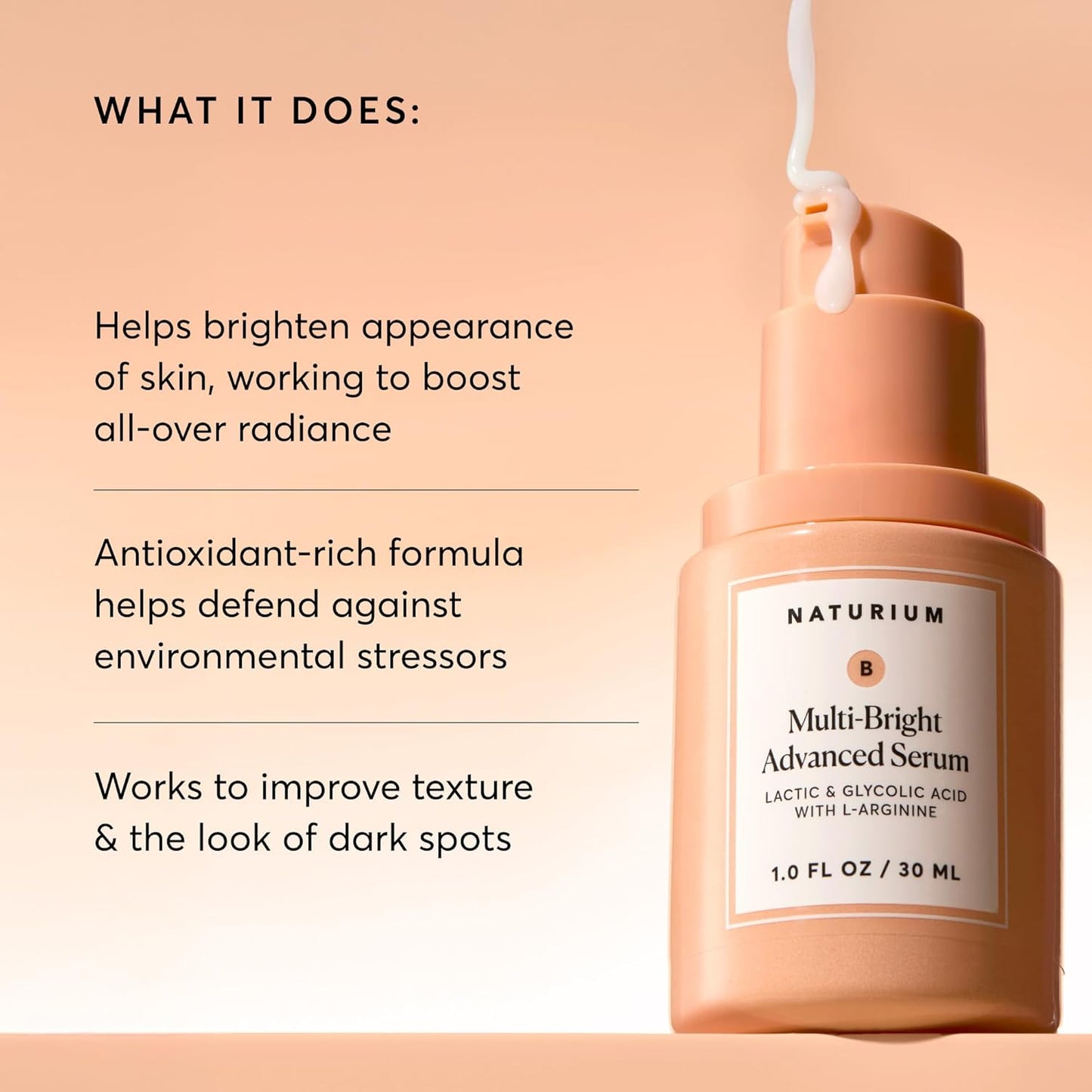 Naturium Multi-Bright Advanced Serum - 1.0 fl oz