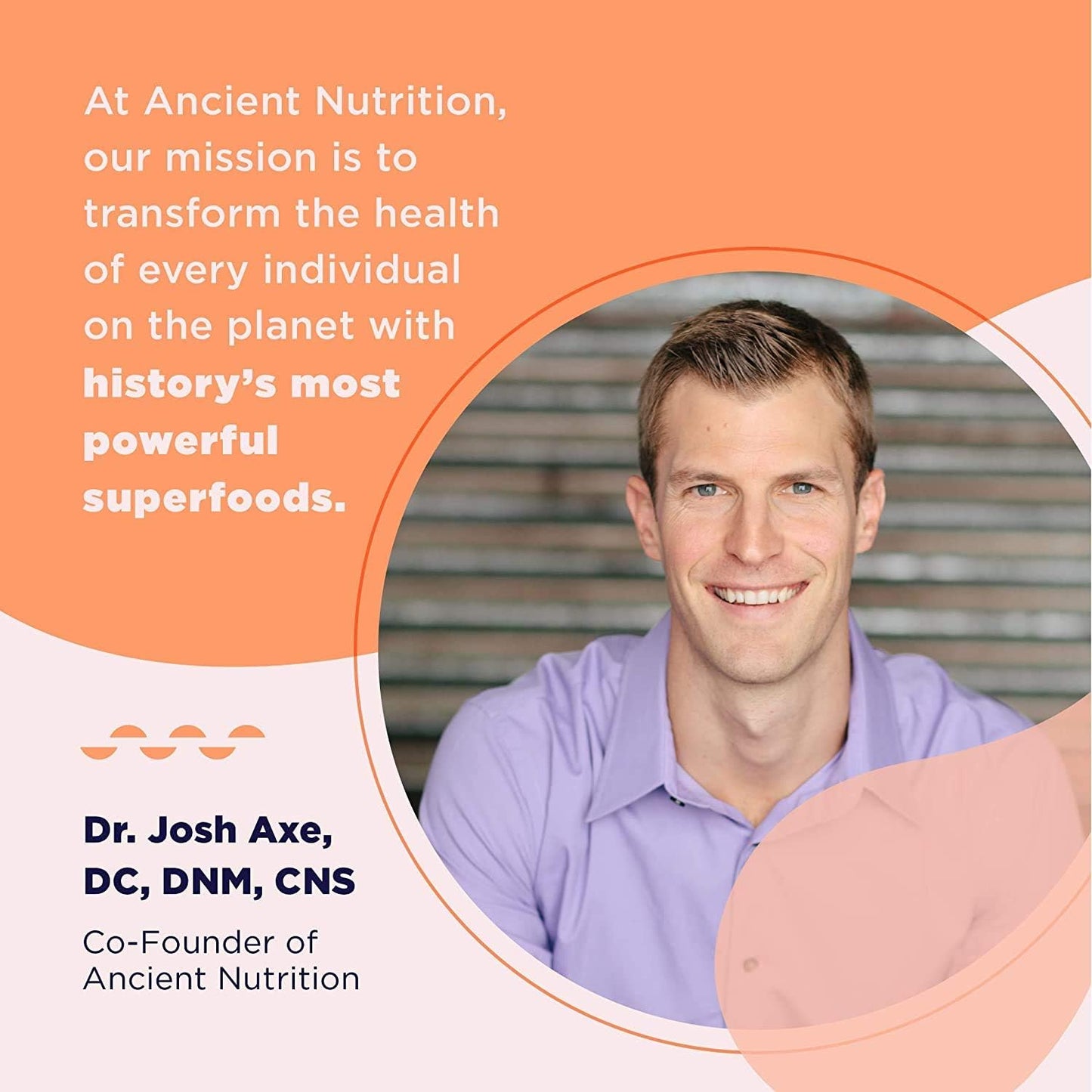 Ancient Nutrition Protein Powder Made from Real Bone Broth, Turmeric, 20g Protein Per Serving