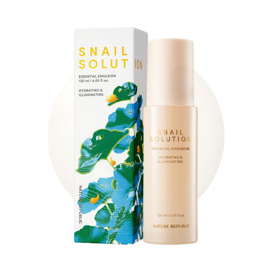 Nature Republic Snail Mucin Emulsion - Moisturizer - 4.02 Fl.Oz
