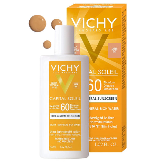 Vichy Capital Soleil Tinted Mineral Sunscreen for Face SPF 60