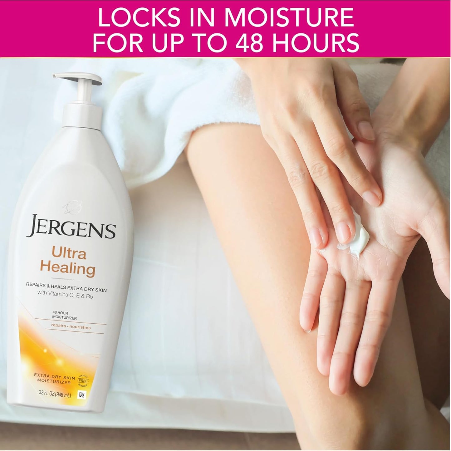 Jergens Ultra Healing Dry Skin Moisturizer,32 Ounce