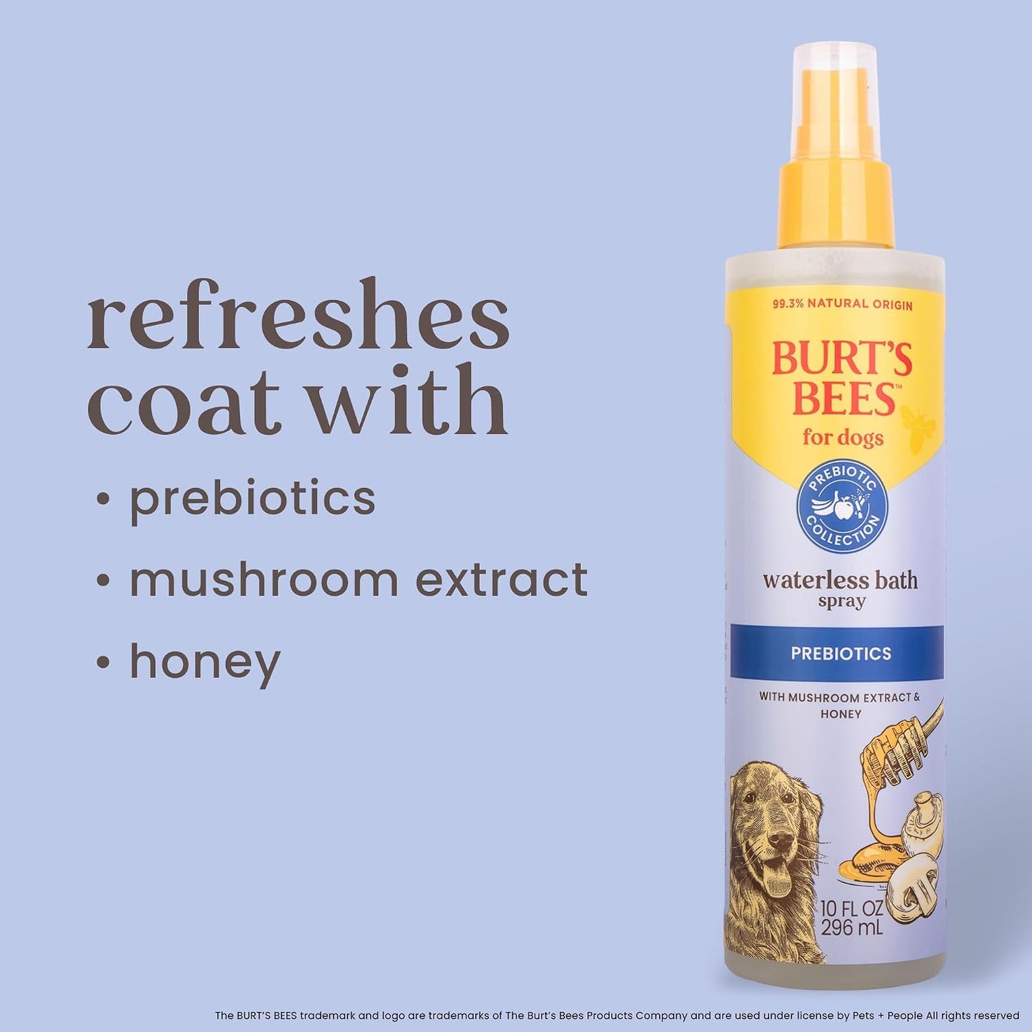 Burt's Bees for Pets Waterless Bath Spray for Dogs - 10oz