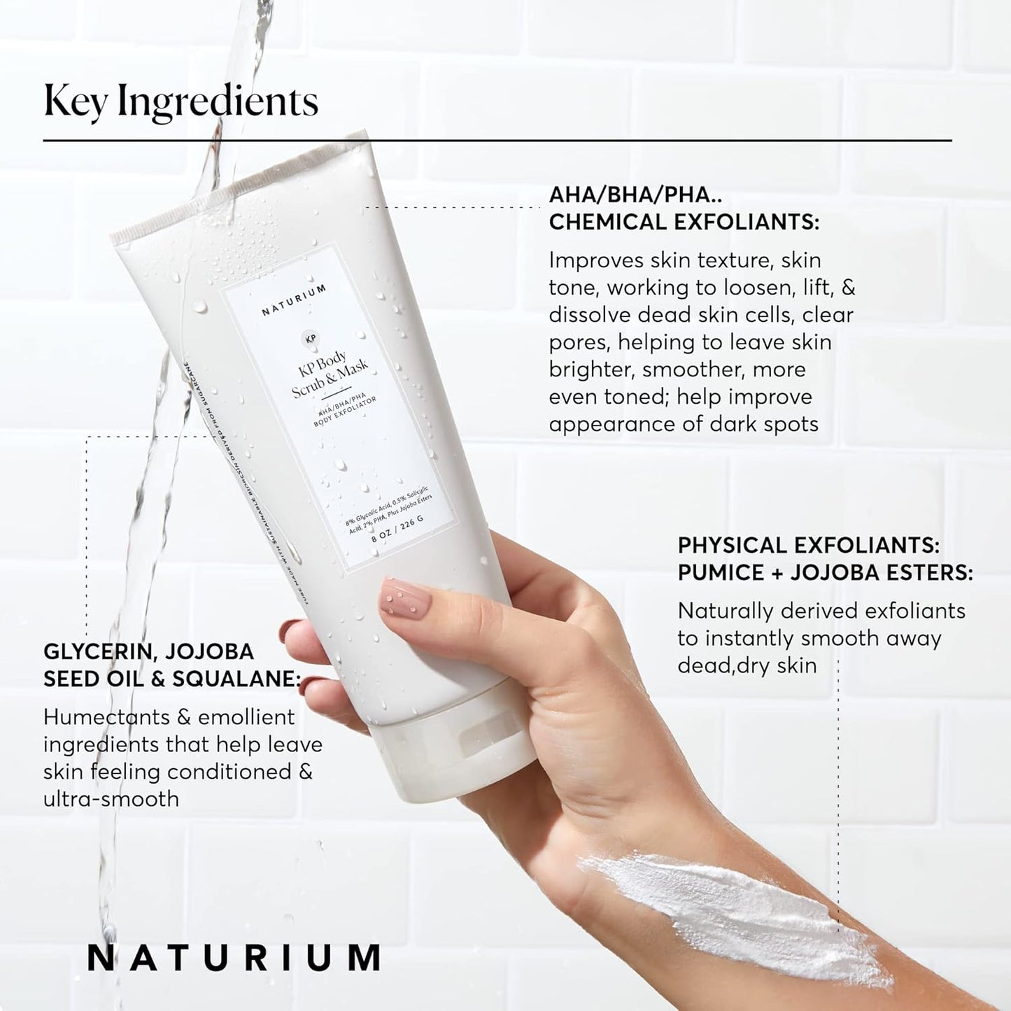 Naturium KP Body Scrub & Mask - 8 oz