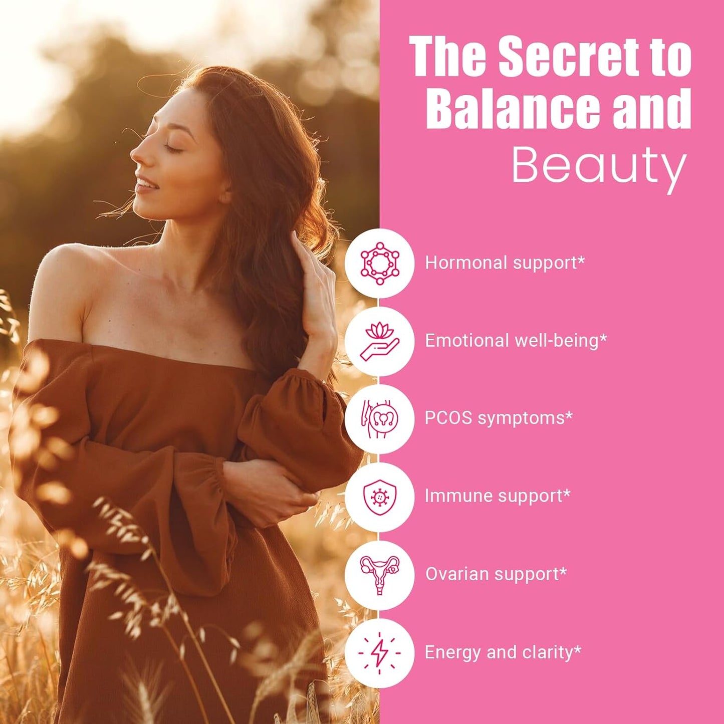 Biodora Myo& D-Chiro Inositol Supplement 120 Capsules