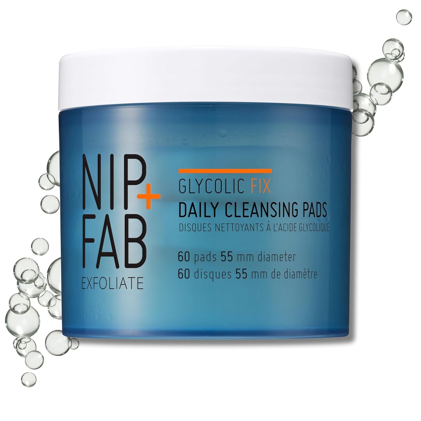 Nip+Fab Glycolic Acid Fix Daily Cleansing Pads - 60 Pads