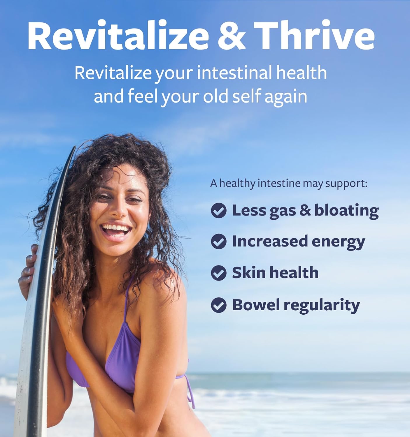 Intestinal Guard (Non-GMO) Maintain Intestinal Health-120 Capsules