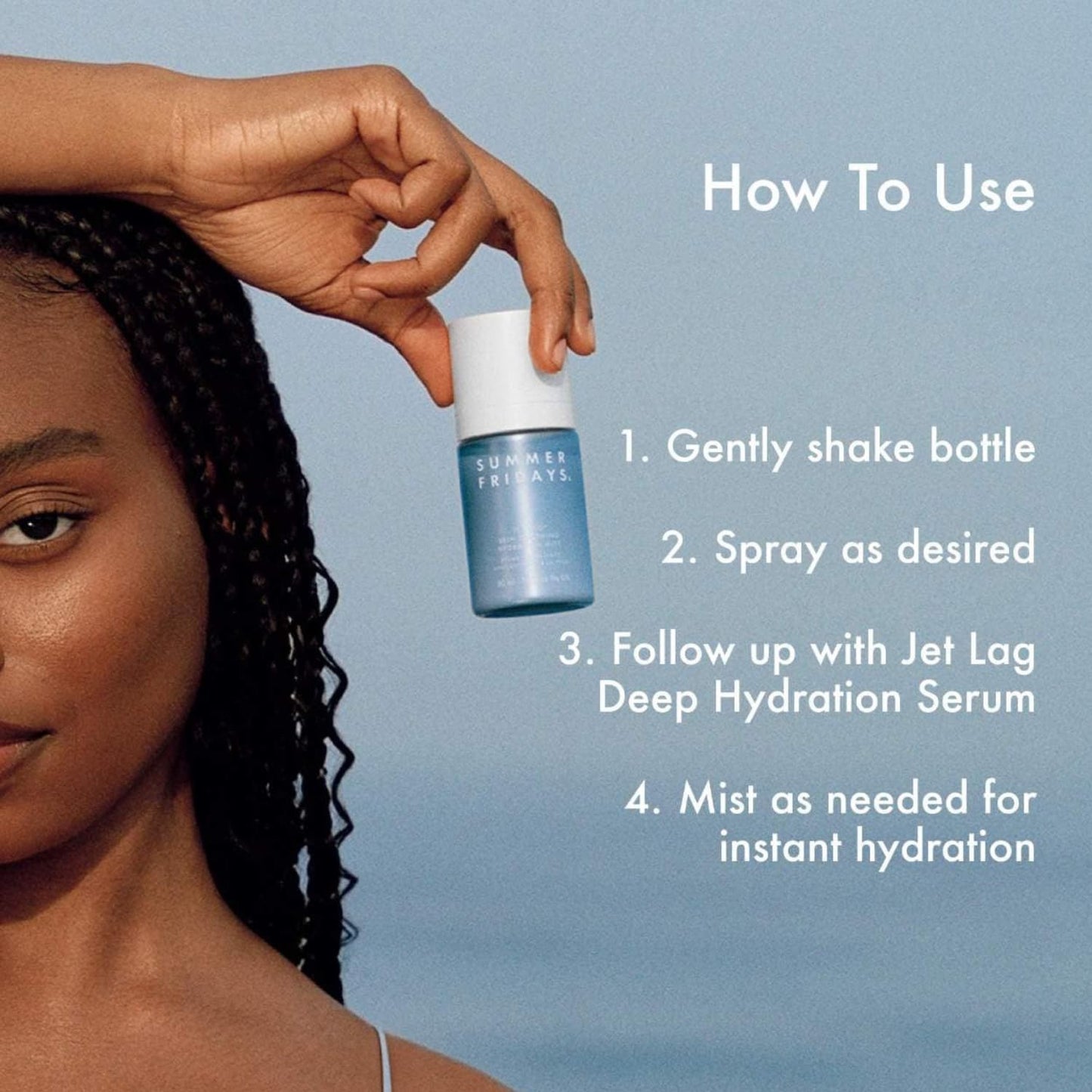Summer Fridays Jet Lag Skin Soothing Hydration Face Mist - 1.7 Fl Oz