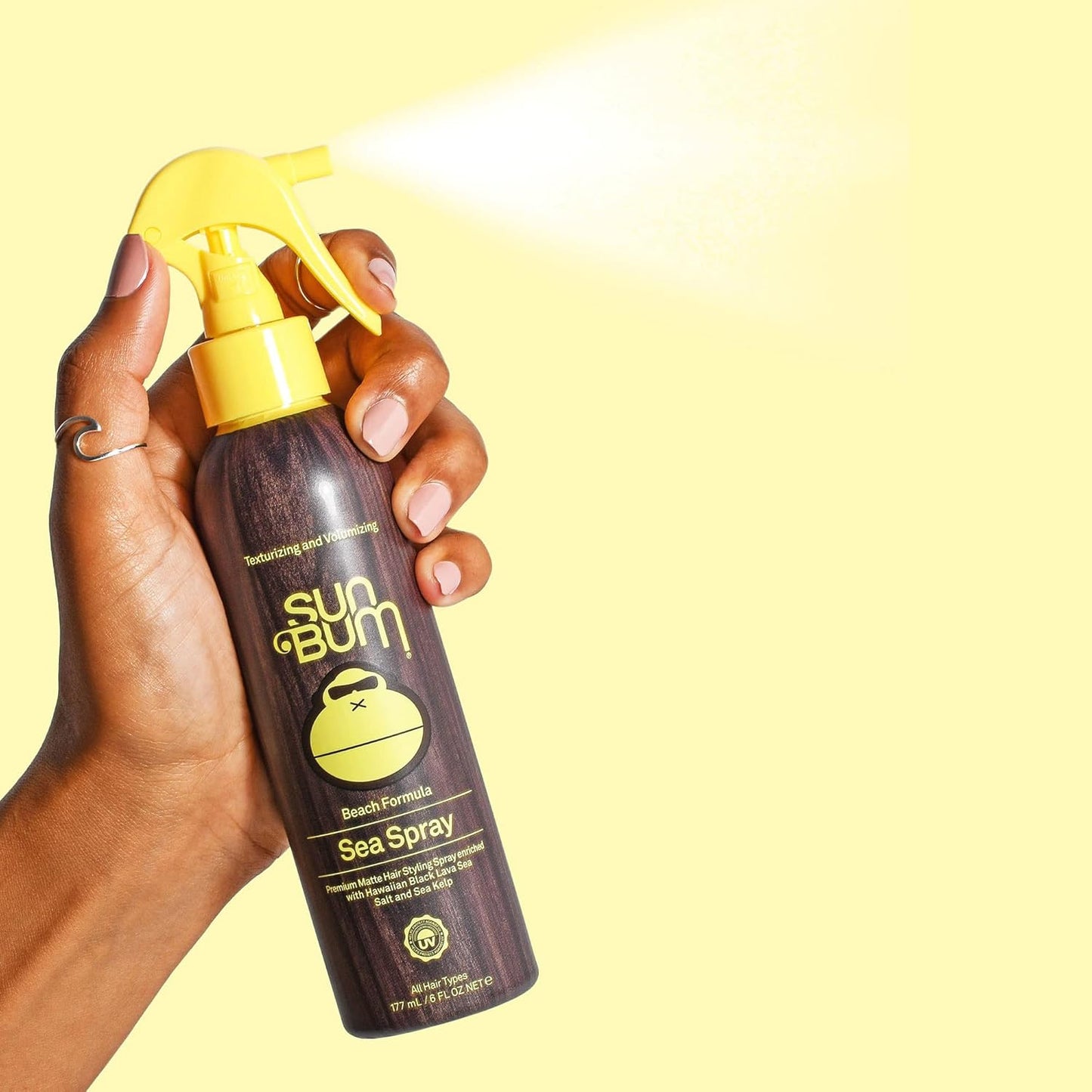Sun Bum Sea Spray|Texturizing and Volumizing Sea Salt Spray 6 FL OZ