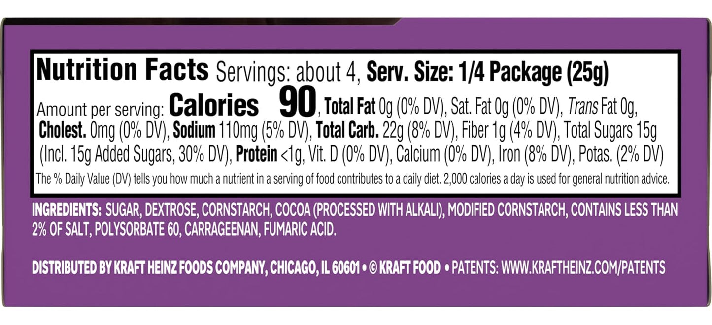 Jell-O Chocolate Fudge Cook & Serve Pudding & Pie Filling 3.4-Oz (Pack of 4)