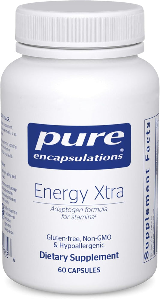 Pure Encapsulations Energy Xtra  - 60 Capsules