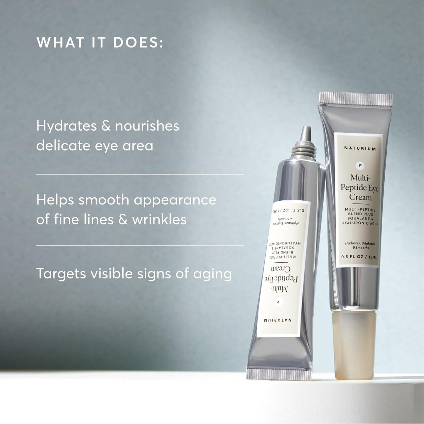 Naturium Multi-Peptide Eye Cream -  0.5 oz