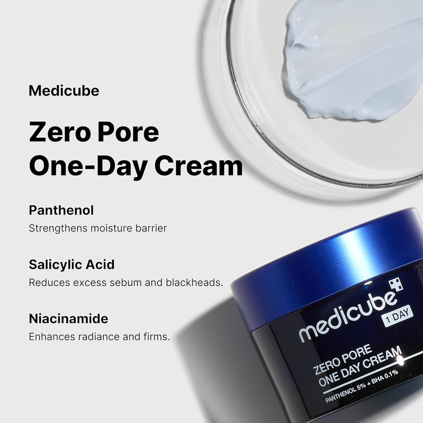Medicube Zero Pore One-Day Cream 1.69 fl.oz