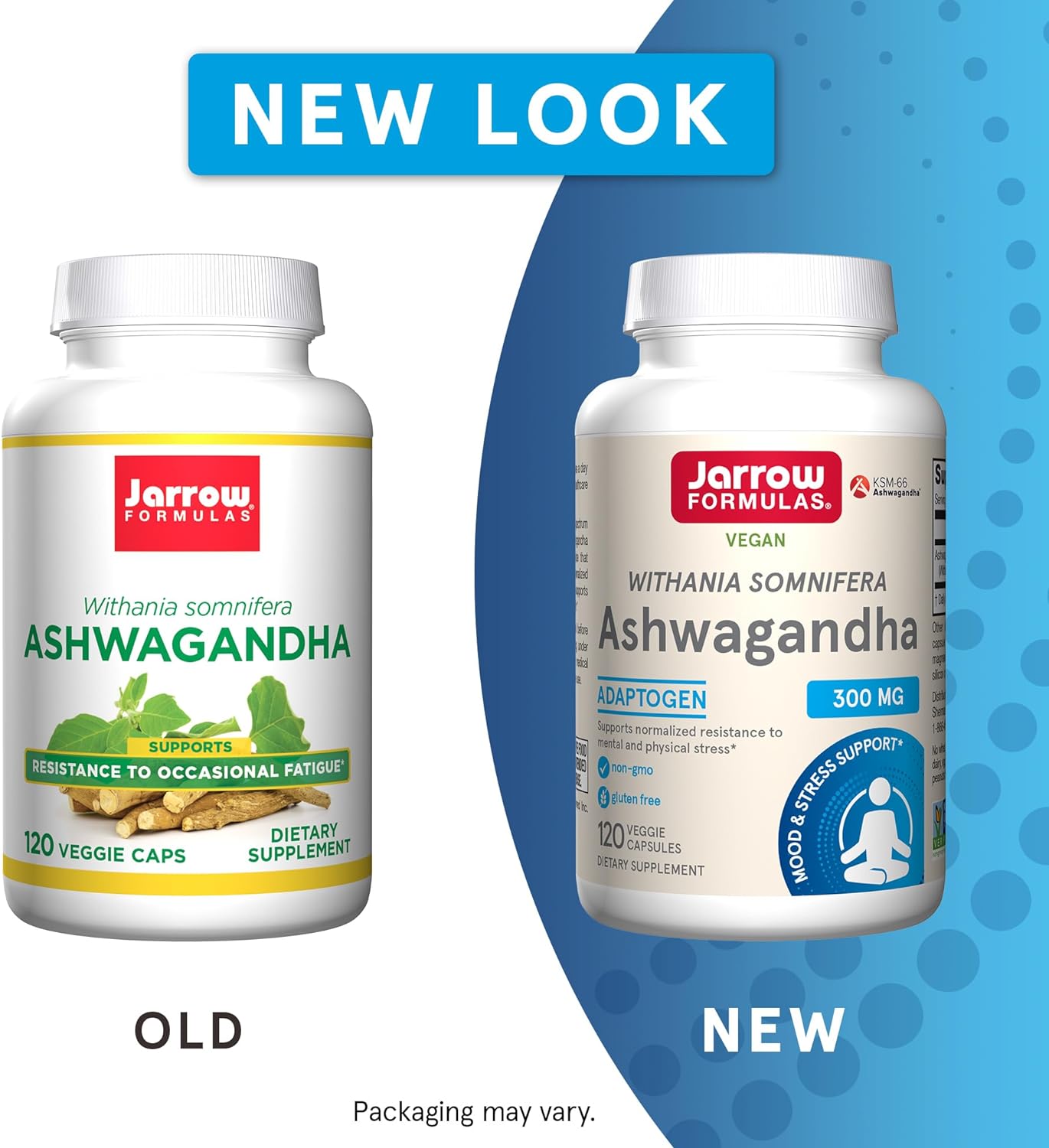 Jarrow Formulas Ashwagandha 120 Veggie Capsules