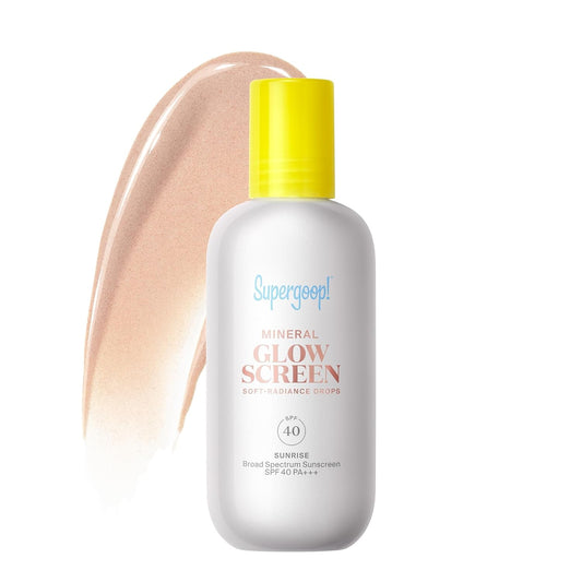 Supergoop! Glowscreen Soft-Radiance Drops Mineral SPF 40 - Sunrise - 1.7 oz