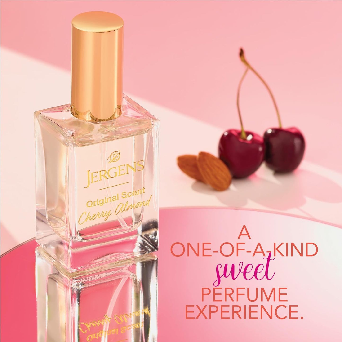 Jergens Cherry Almond Perfume for Women, 1.7 Oz