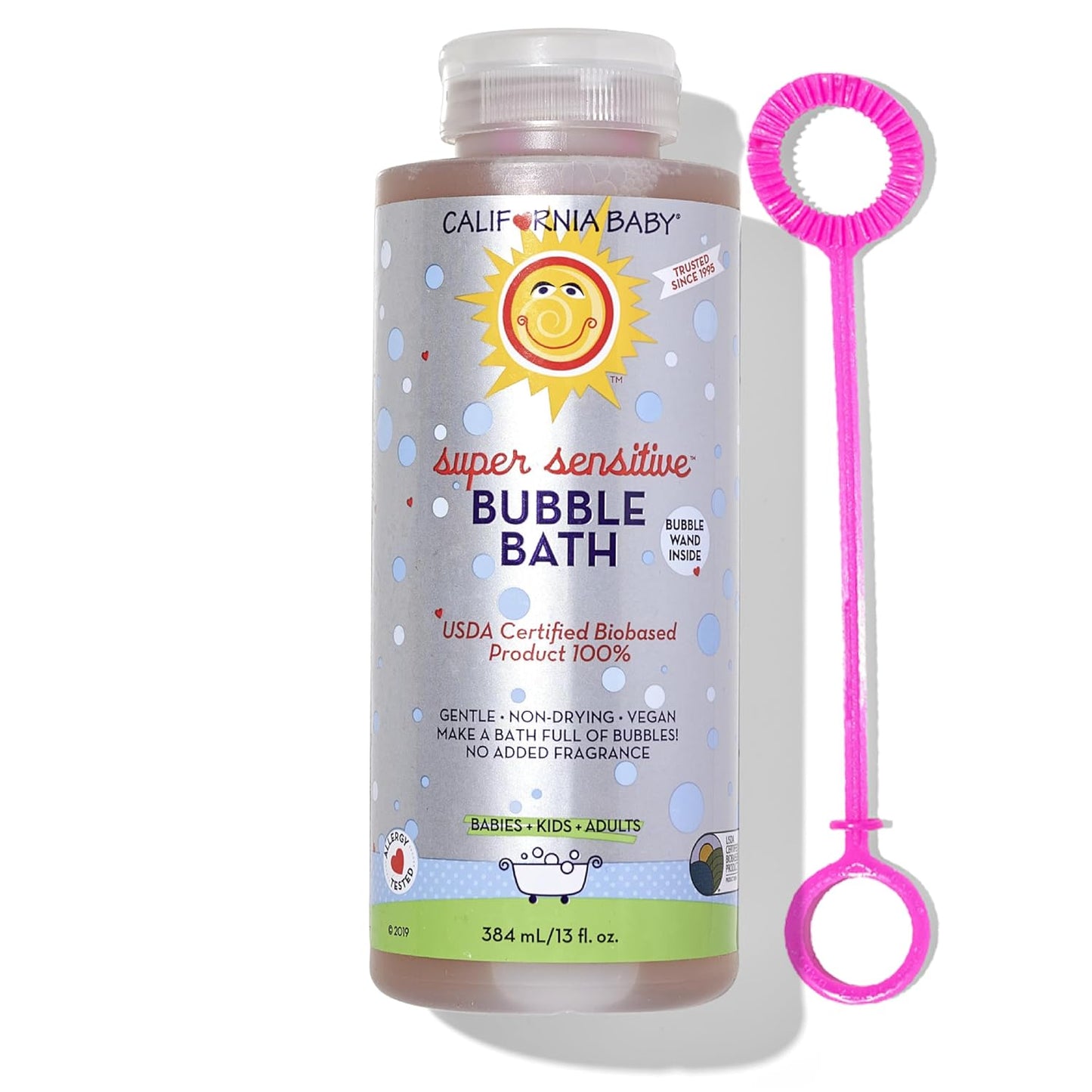 California Baby Super Sensitive Bubble Bath 13 Fl oz