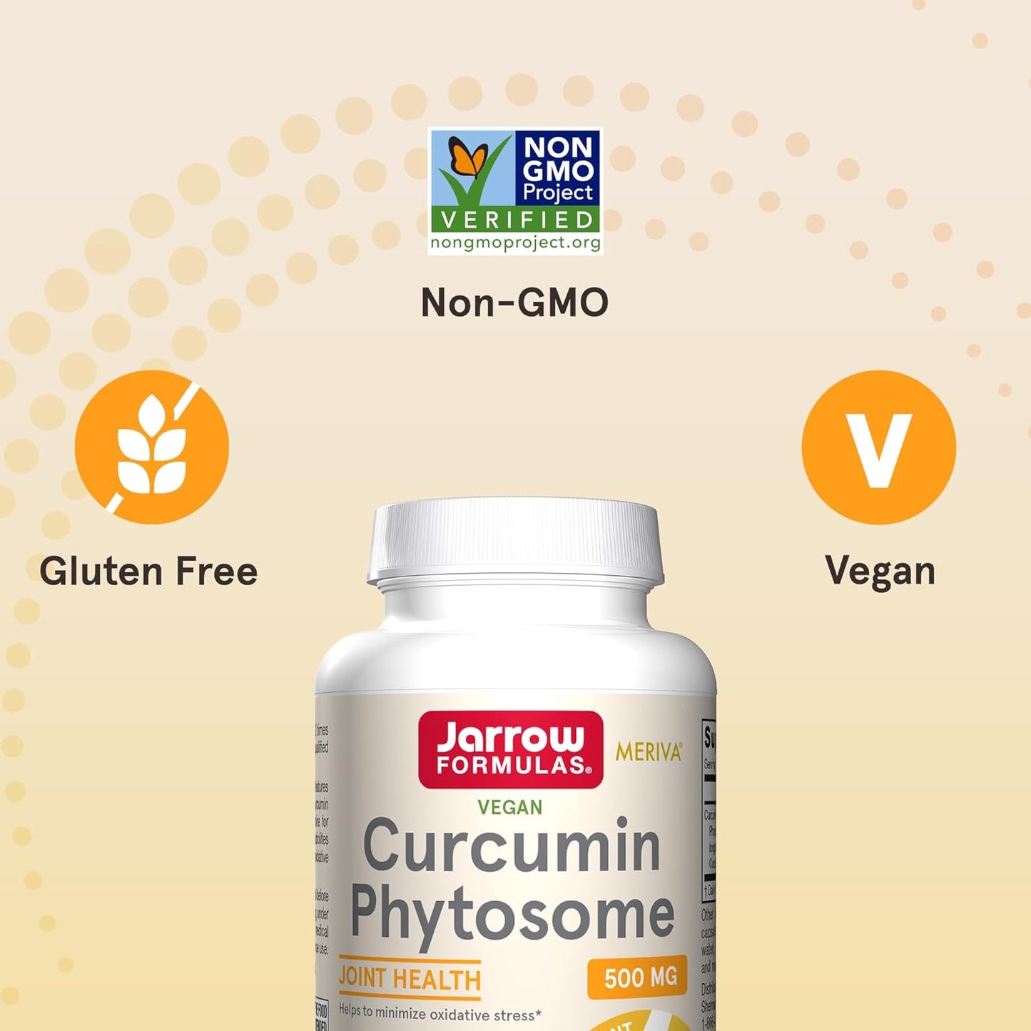 Jarrow Formulas Curcumin Phytosome  120  Veggie Capsules