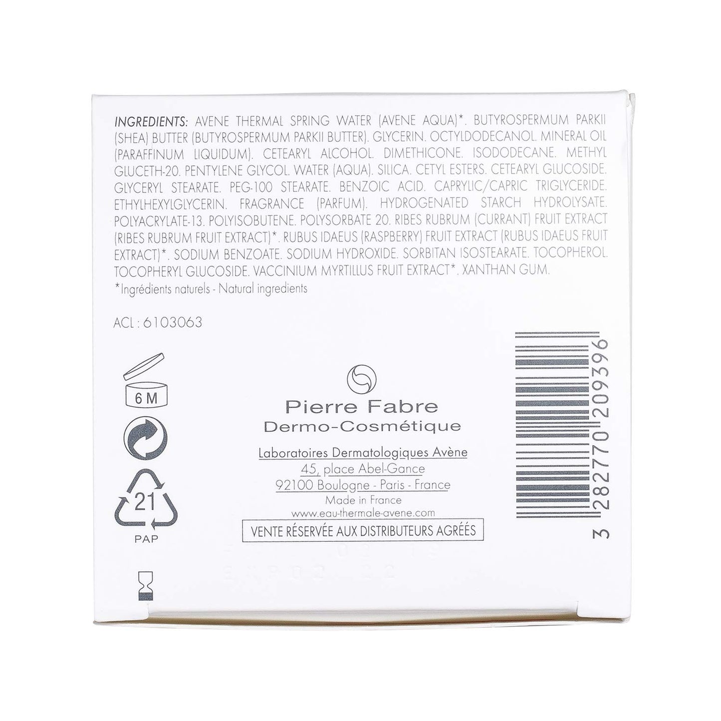 Avène RICH Revitalizing Nourishing Cream - 1.6 Fl Oz