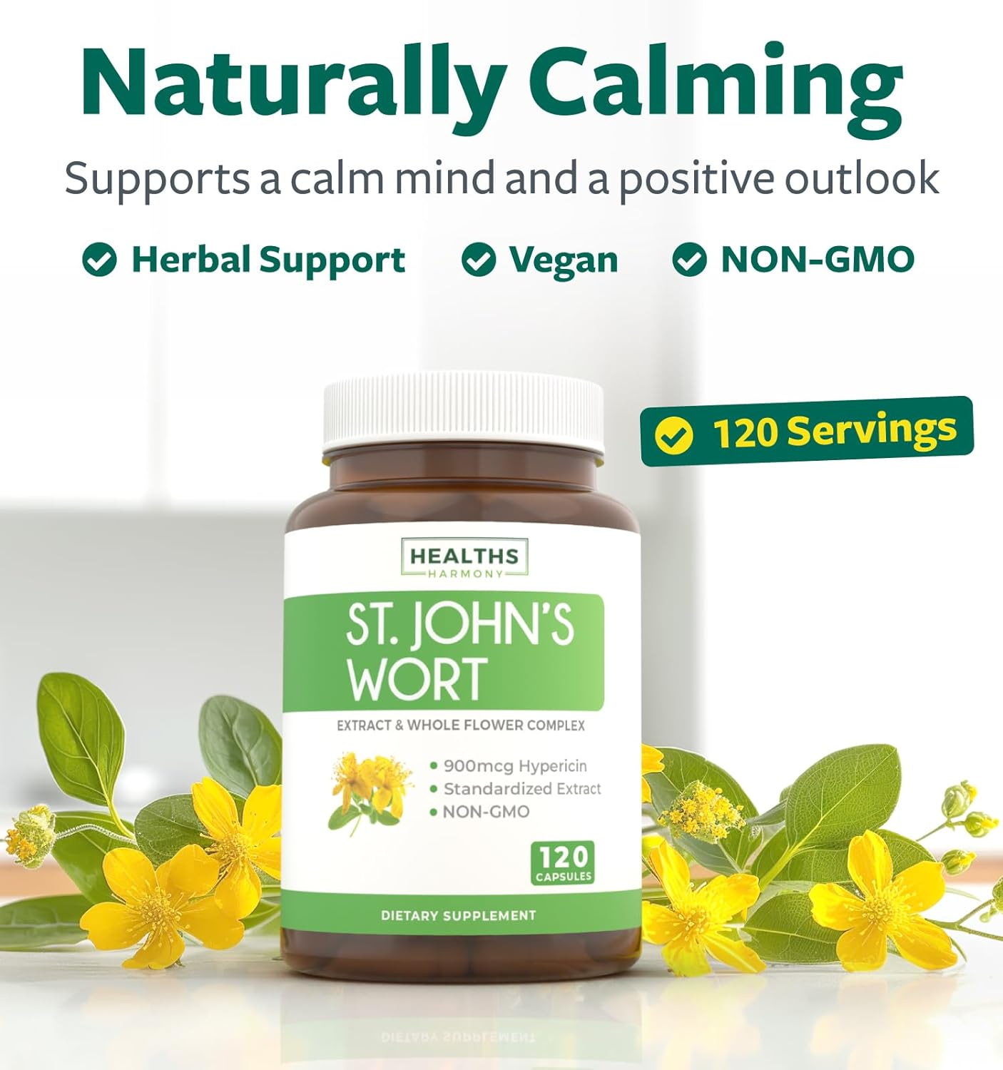 St. John's Wort - 120 Capsules