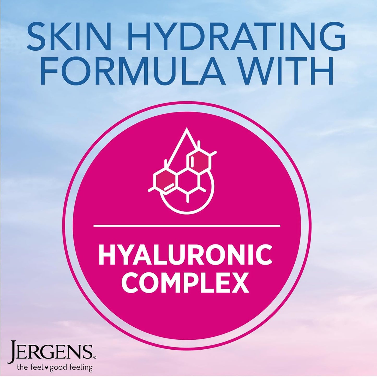 Jergens Cloud Creme Breathable Body Lotion,13 oz,White