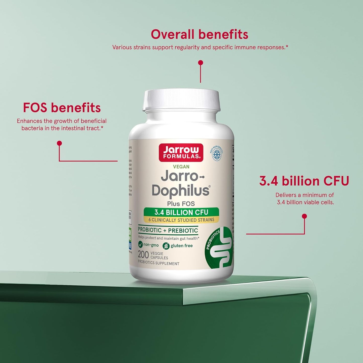 Jarrow Formulas Jarro-dophilus  200 Capsules