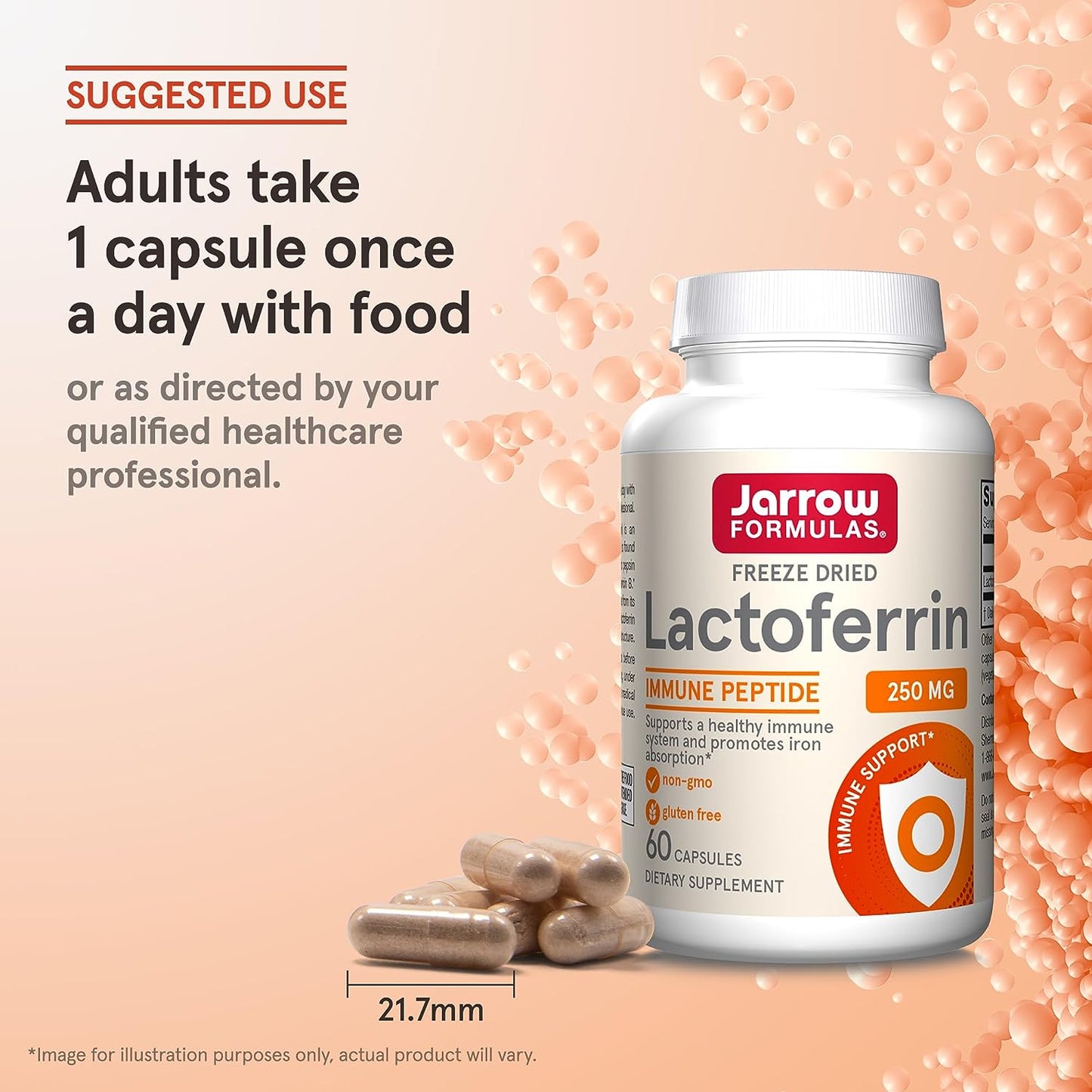 Jarrow Formulas Lactoferrin 60 Capsules