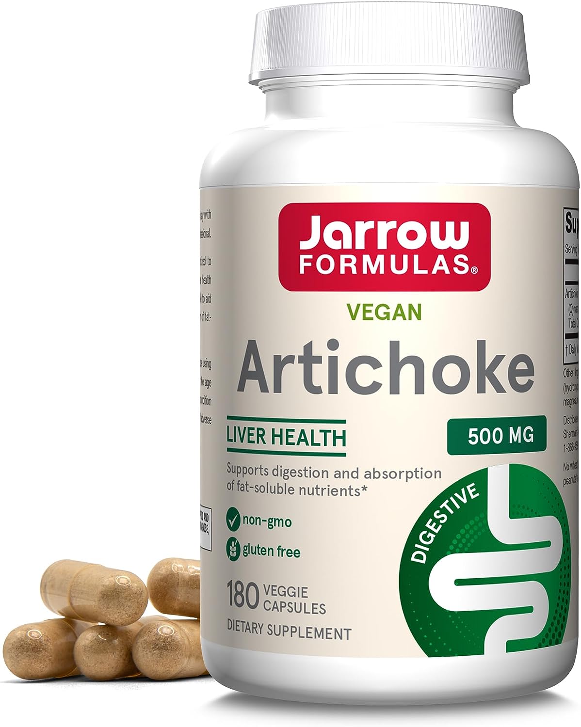 Jarrow Formulas Artichoke 180 Veggie Capsules