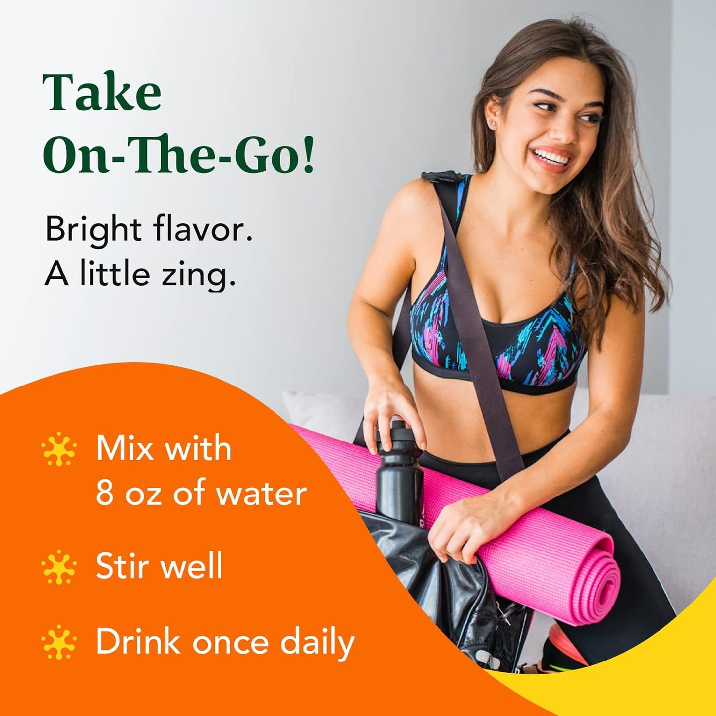 MegaFood Kombucha Powder - Probiotics for Digestive Health 10 Count