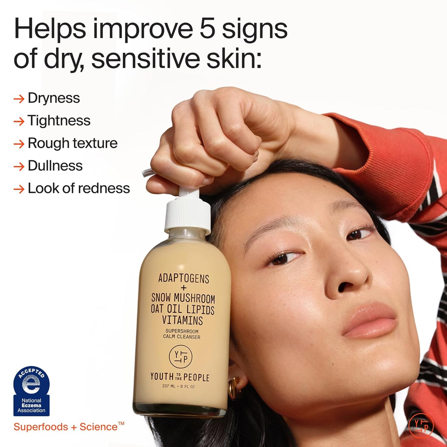 Youth To The People Supershroom Facial Cleanser - 2 fl oz