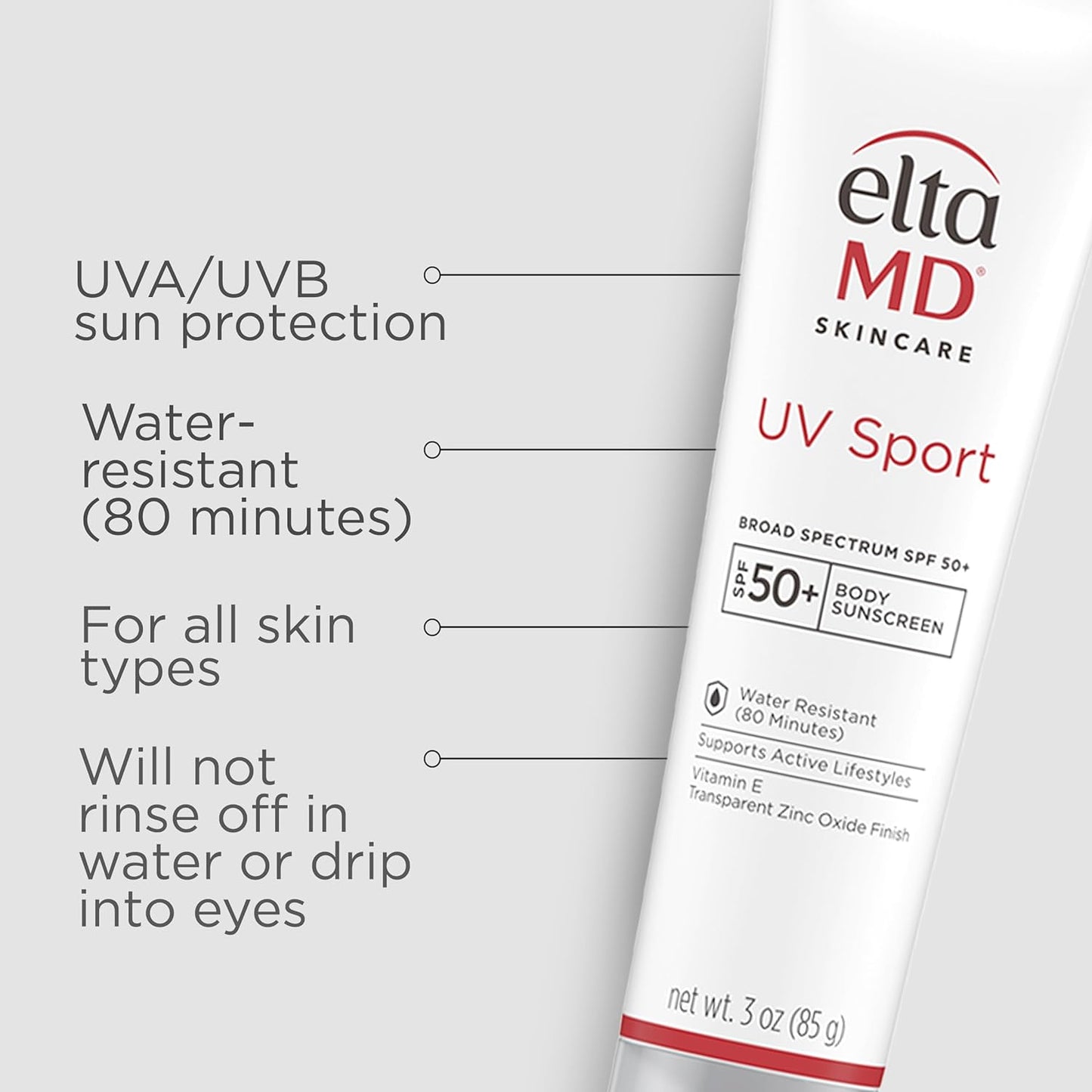 EltaMD UV Sport Sunscreen Lotion SPF 50 -0.3 oz