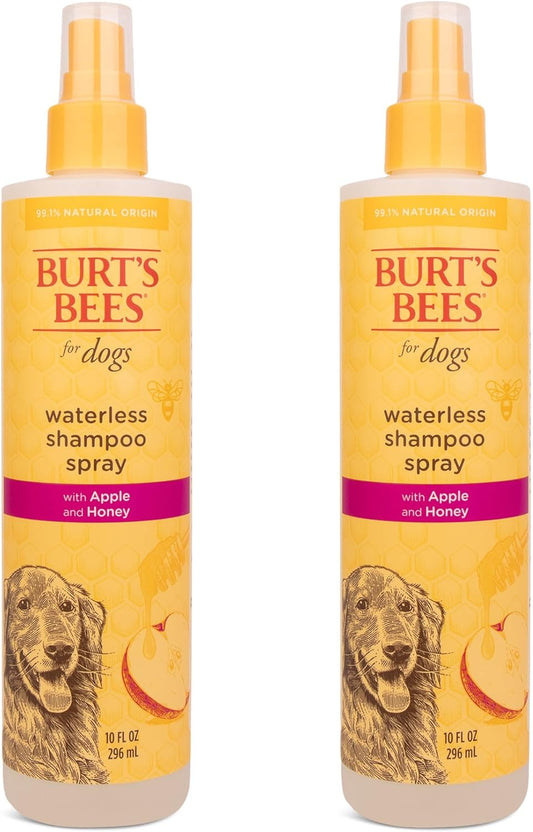 BURT'S BEES FOR PETS Waterless Shampoo Spray for Dogs - 10 Fl Oz - 2 Pack
