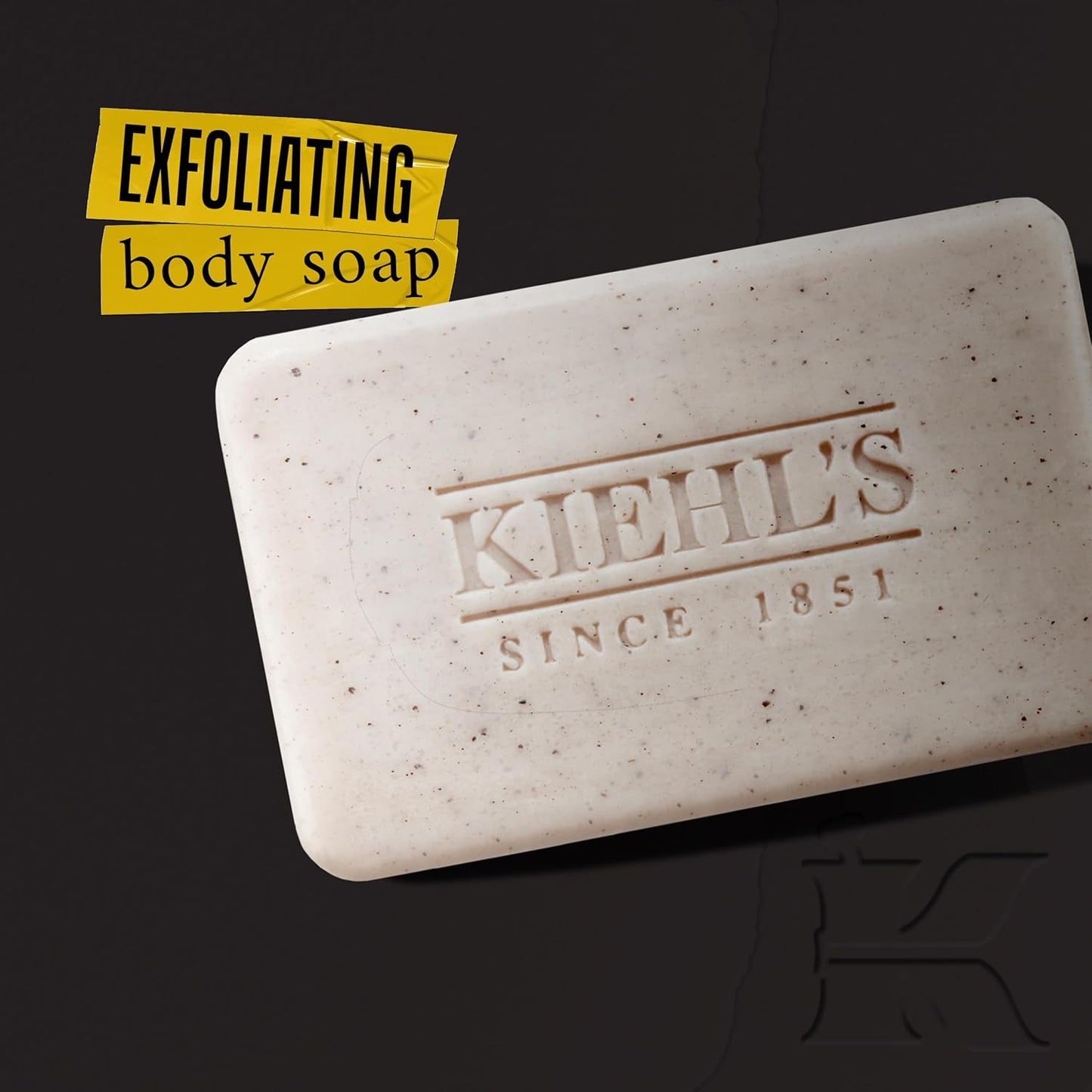 Kiehl's Grooming Solutions Exfoliating Body Bar Soap,- 7 oz