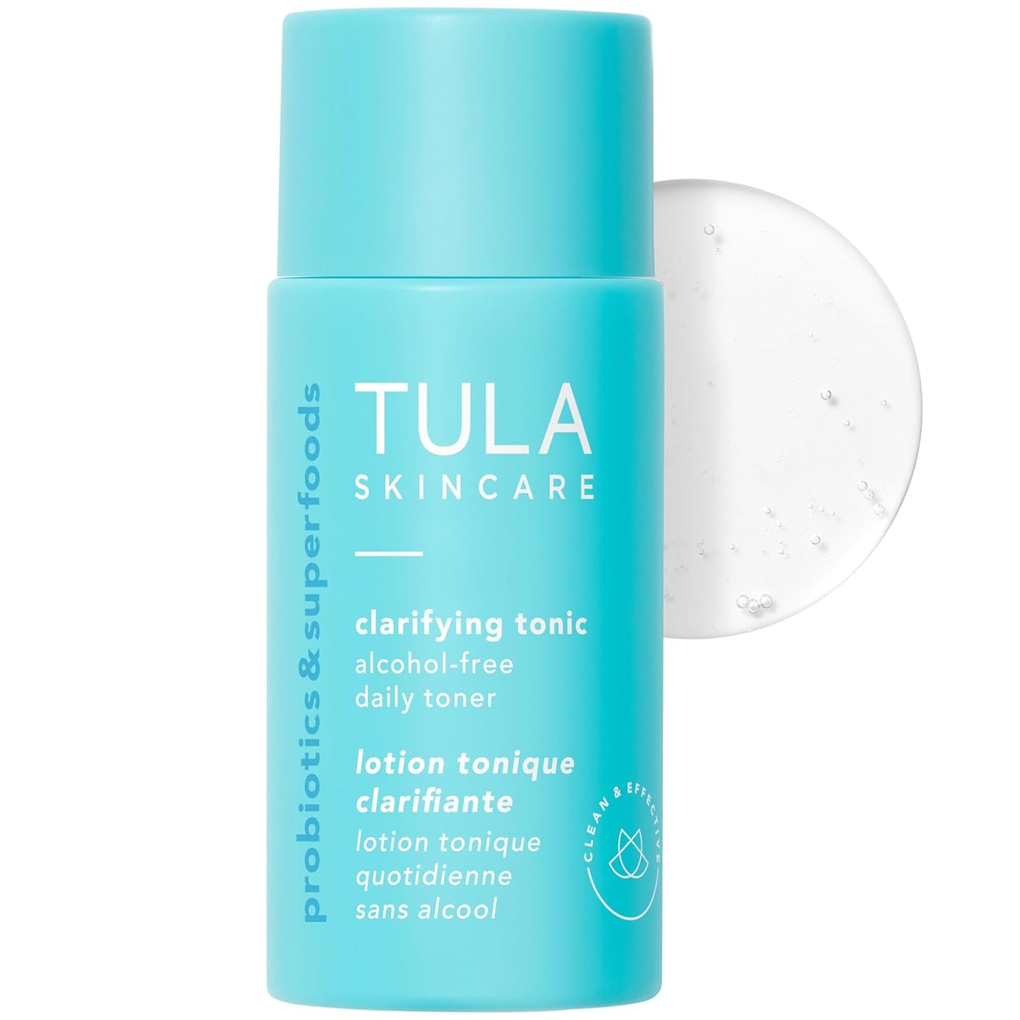 TULA Skin Care Mini Clarifying Tonic Alcohol-Free Daily Toner - 0.68 Fl Oz.