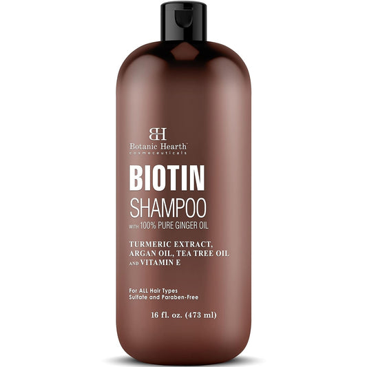 Botanic Hearth Biotin Shampoo with Ginger Oil & Keratin