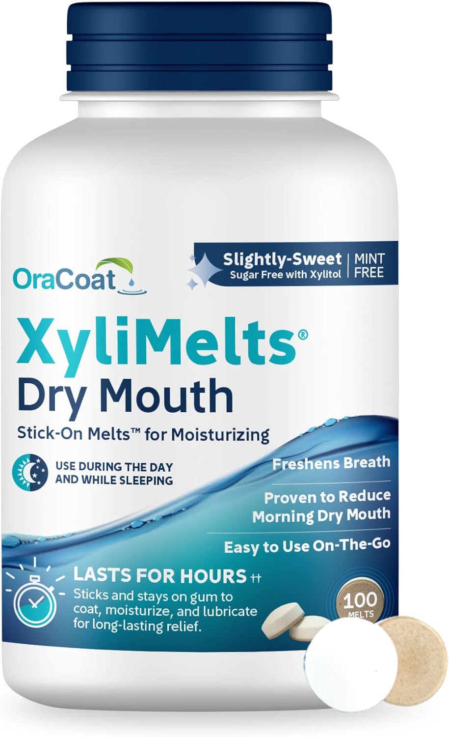 OraCoat XyliMelts Dry Mouth Relief 100 Count – DirectBuyIn