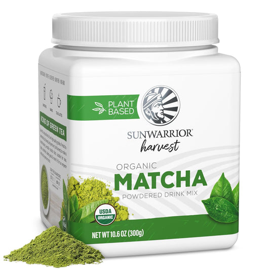 Sunwarrior Organic Matcha Green Tea Powder - 10.6 oz