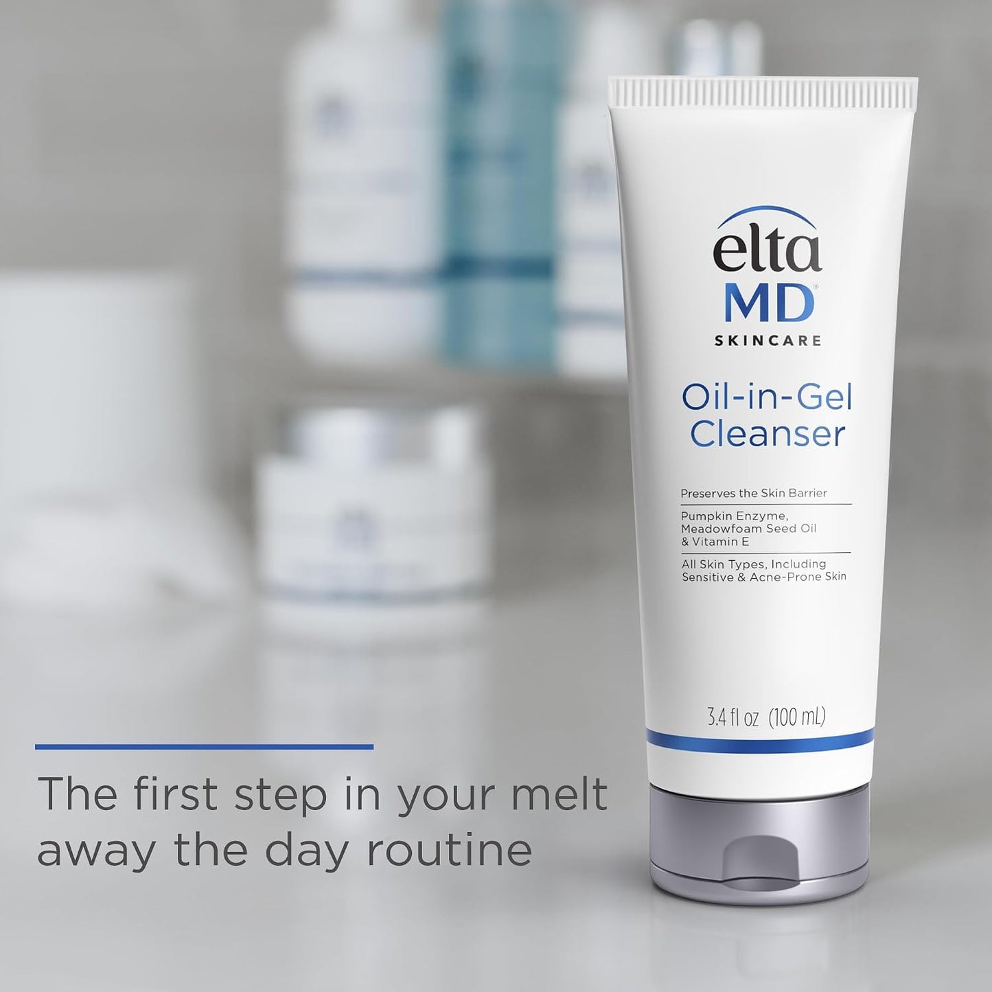 EltaMD Oil-In-Gel Facial Cleanser - 3.4 oz