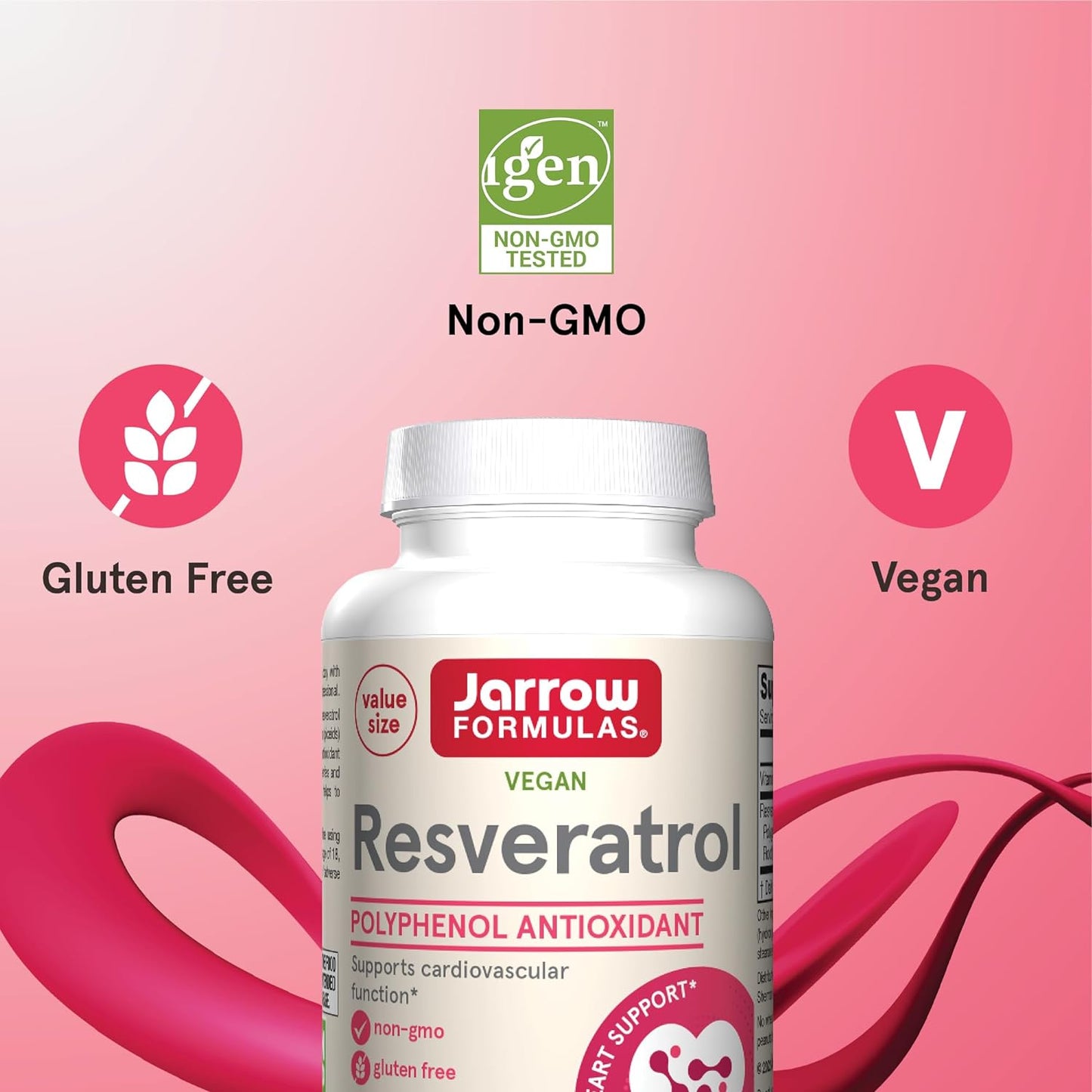 Jarrow Formulas Resveratrol  120 Veggie Caps